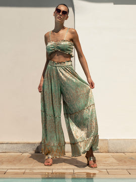 GOLD PLISSE ONE SHOULDER LAME MAXI DRESS – CHIO DI STEFANIA D ONLINE